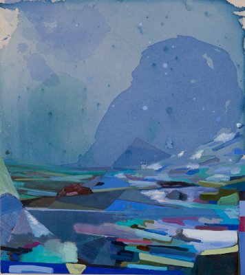 Angelina Gualdoni, As We Sleep, Oil and Acrylic on Canvas, 18" x 20", 2009