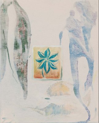 Angelina Gualdoni, Confections: Star Anise, Oil and Acrylic on Canvas, 20" x 16", 2021