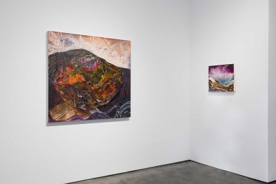Angelina Gualdoni — Installation view of 'Verso della Terra'