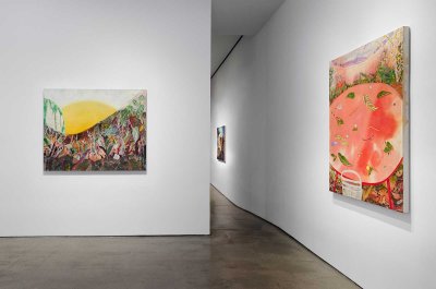 Angelina Gualdoni — Installation view of 'Verso della Terra'