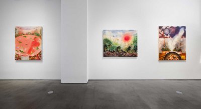 Angelina Gualdoni — Installation view of 'Verso della Terra'