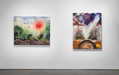 Angelina Gualdoni — Installation view of 'Verso della Terra'