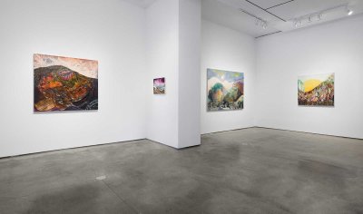 Angelina Gualdoni — Installation view of 'Verso della Terra'