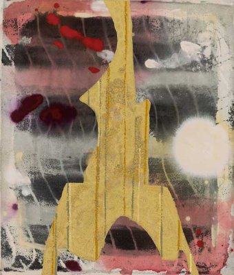 Angelina Gualdoni, Intervals, Oil and Acrylic on Canvas, 28" x 24", 2015