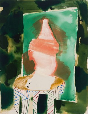 Angelina Gualdoni, The Lie of Balance, Oil and Acrylic on Canvas, 31" x 24", 2013
